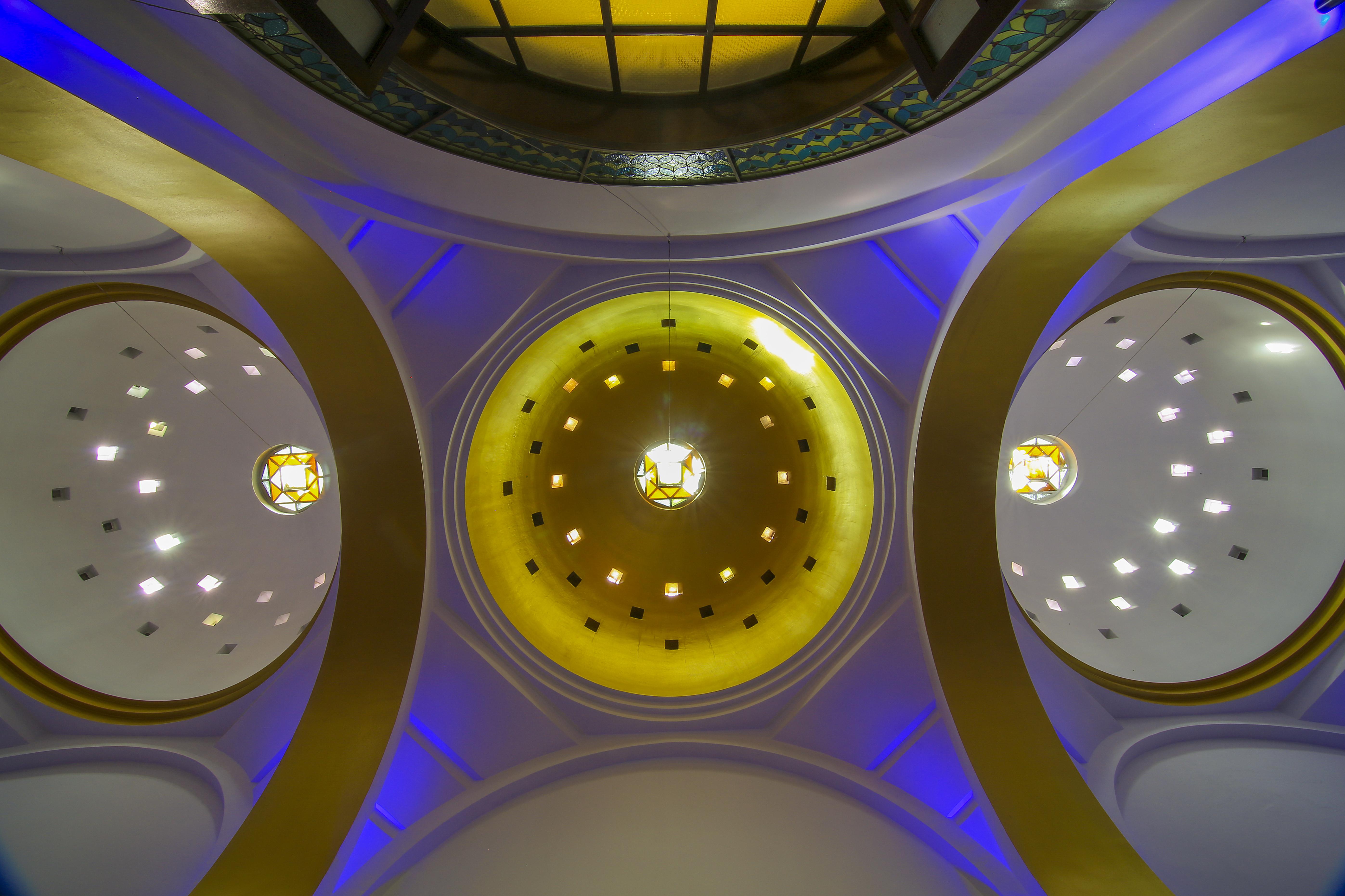 호텔 셀릭 팰리스 컨벤션 센터 테르말 스파 부루사 외부 사진 The ceiling of the main hall