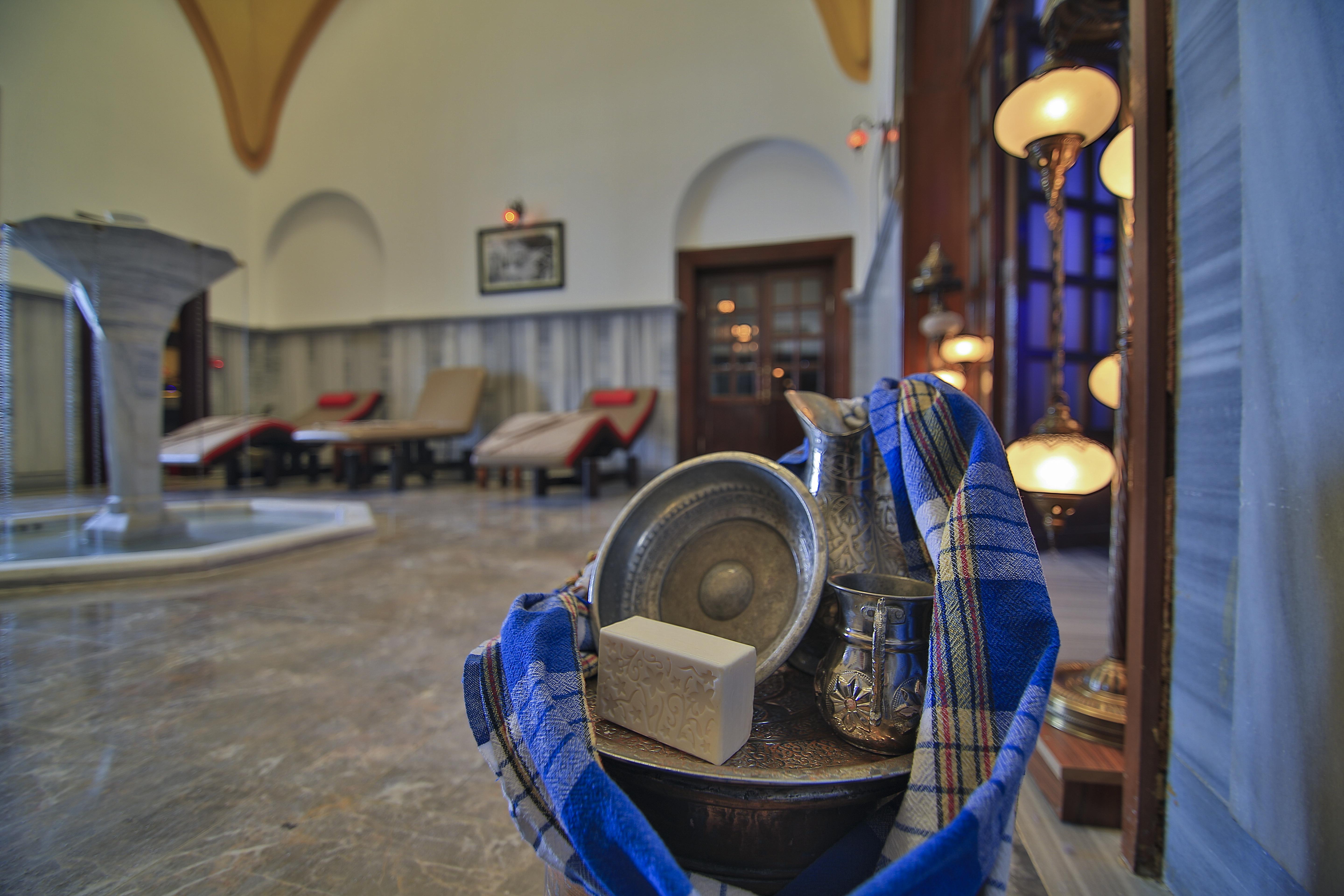 호텔 셀릭 팰리스 컨벤션 센터 테르말 스파 부루사 외부 사진 Turkish bath
